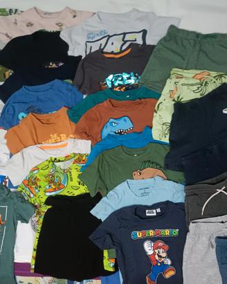 Stock abbigliamento bambino 5-6 anni