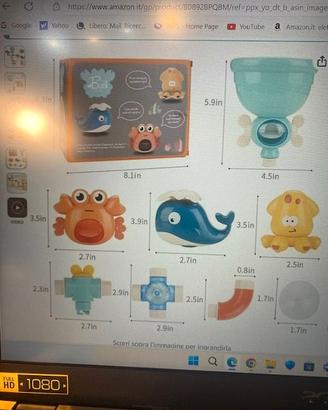 BBLIKE GIOCHI BAGNETTO