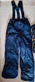 Pantaloni sci 8-10 anni