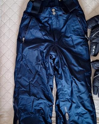 Pantaloni sci 8-10 anni
