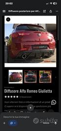 Diffusore Alfa Romeo Giulietta