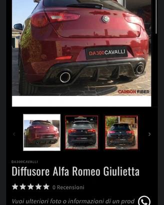 Diffusore Alfa Romeo Giulietta