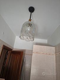 lampadario a sospensione vintage  murano