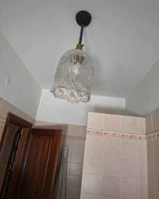 lampadario a sospensione vintage  murano