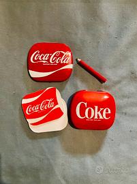 Scatolina in latta Coca-Cola, vintage, anni ‘80