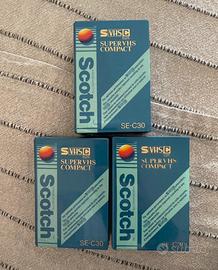 Set di 3 VHS-C Scotch SE-C30