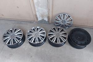 4 cerchi in lamiera raggio 15 5 fori