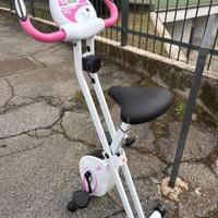 Cyclette pieghevole