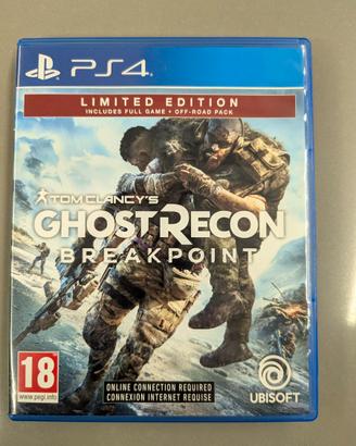 Ghost recon Breakpoint PS4
