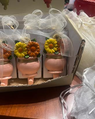 Appendini rosa nuovi tema bomboniera