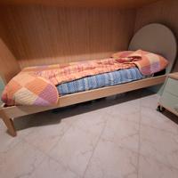 Letto + comodino + materasso