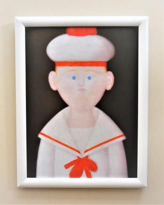 Quadro Marinaretto di Antonio Bueno con cornice