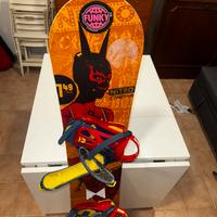 Snowboard NITRO CINEMA con attacchi UNION
