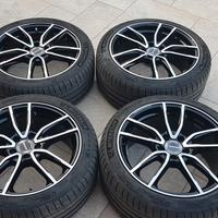  4 Cerchi MAK doppia misura  18+ gomme