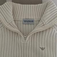 MAGLIONE BIANCO ARMANI
