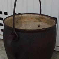 GRANDE PENTOLA IN GHISA AUSTROUNGARICA WW1