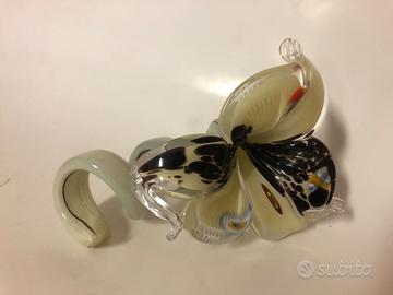 Fiore in vetro di Murano