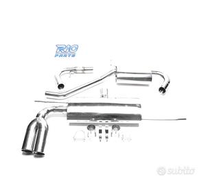 IMPIANTO DI SCARICO PER VOLKSWAGEN VW GOLF V GTI, 