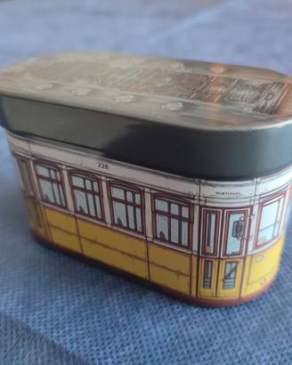 Scatolina a forma di Tram di Lisbona
