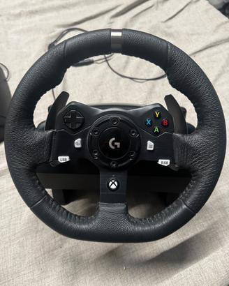 Logitech G920 + Pedaliera a 3 pedali|Xbox/PC
