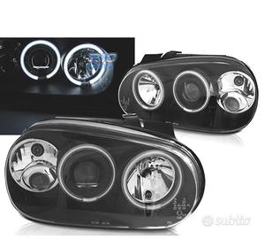 FARI VOLKSWAGEN VW GOLF 4 ANGEL EYES NERI