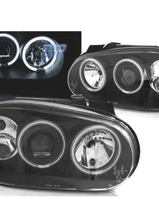FARI VOLKSWAGEN VW GOLF 4 ANGEL EYES NERI