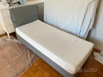 Struttura letto + materasso Singolo 90x200 cm