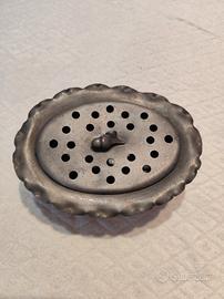 Porta incenso Peltro