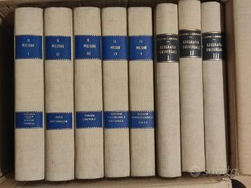 il milione geografia + Rizzoli Larousse 8 vol