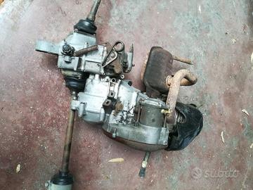 Motore piaggio ape 50 completo di differenziale