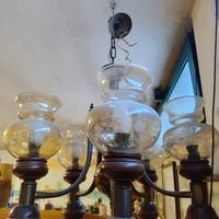 Lampadario vintage-shabby chic