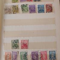 francobolli vecchia Lituania