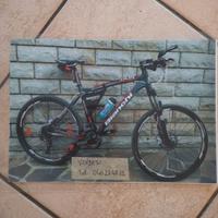 Bicicletta Bianchi mountain bike nera