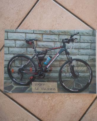 Bicicletta Bianchi mountain bike nera