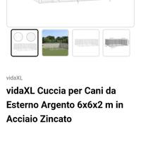 gabbia per animali 6x6x2h