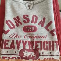 felpa manica corta Lonsdale , originale  XXL