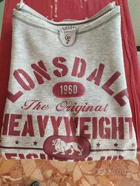 felpa manica corta Lonsdale , originale  XXL