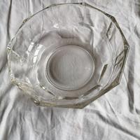 CIOTOLA INSALATIERA FRUTTIERA vintage in VETRO