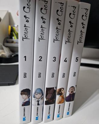 Manga Tower of God 1-5