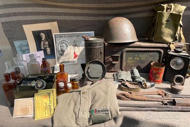 GRANDE LOTTO MILITARIA WW2 RIORDINO COLLEZIONE
