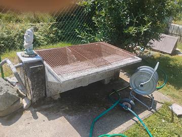 vasca tipo lavatoio da giardino