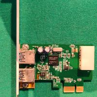 Scheda USB 3.0   2 porte