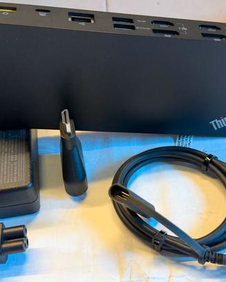 Lenovo ThinkPad Hybrid USB-C + USB-A Dock + 135W