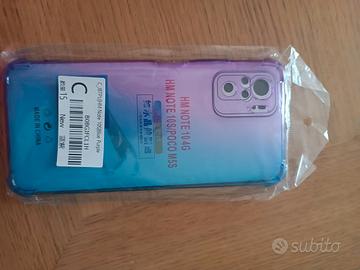 Cover purple/blu per Redmi note 10 e 10