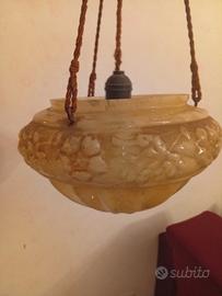 Lampadario anni 30 
