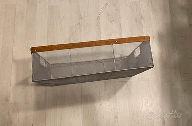 Cesto Vassoio metallo legno Parlane