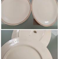 due piatti porcellana eleganti 