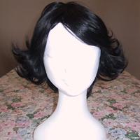 Parrucca Nera Taglio Mosso