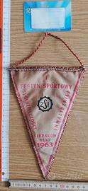 Gagliardetto Sieraków Polonia: 1963 festa sportiva