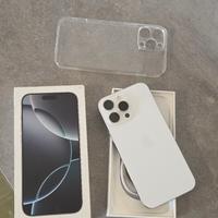 iPhone 16 pro max 256GB silver batteria 93%